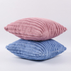 Home textiles jacquard pv fleece fabric custom decorative throw pillow wholesale 