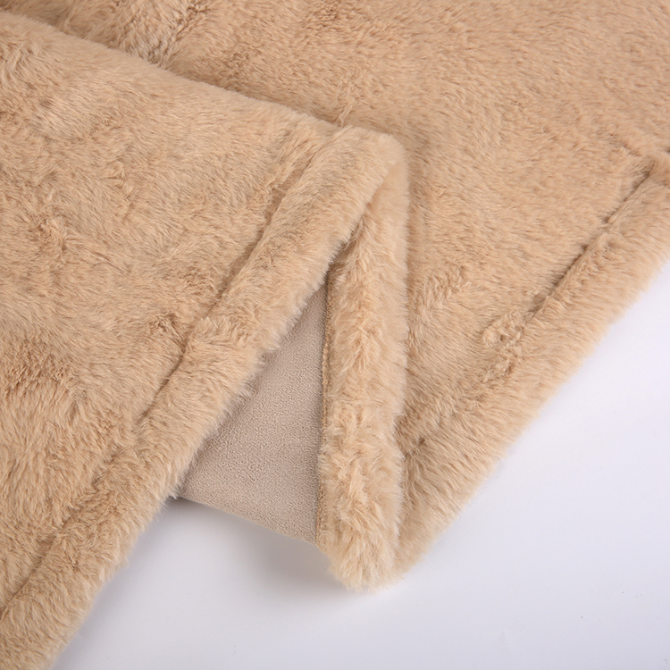 OEM Customized Double Layer Faux Fur Suede Fleece Plush Luxury Throw ...